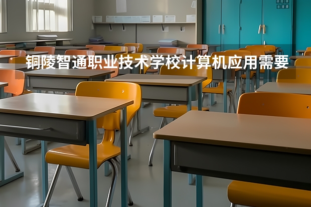 铜陵智通职业技术学校计算机应用需要学哪些课程 专业能力要求是什么