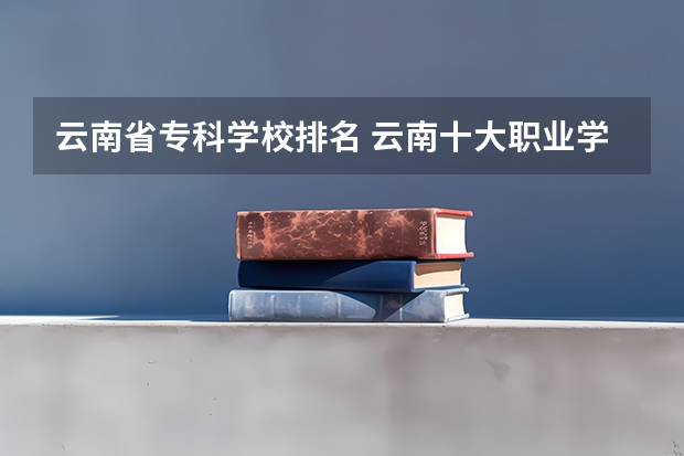 云南省专科学校排名 云南十大职业学校排名