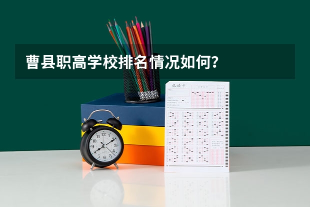 曹县职高学校排名情况如何？