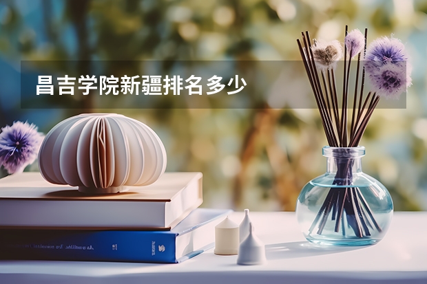 昌吉学院新疆排名多少