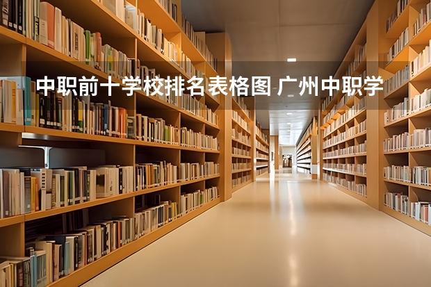 中职前十学校排名表格图 广州中职学校排名榜