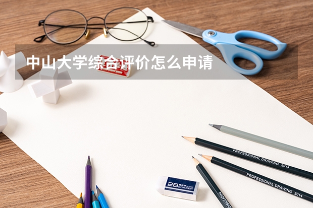 中山大学综合评价怎么申请