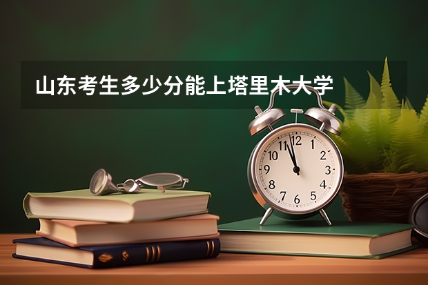 山东考生多少分能上塔里木大学