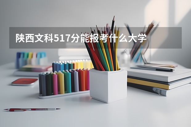 陕西文科517分能报考什么大学